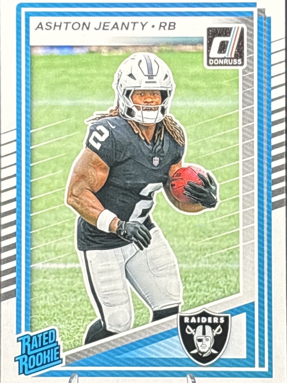 Panini Donruss Ashton Jeanty Rated Rookie Card